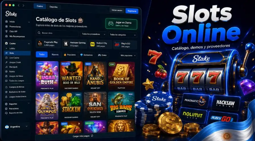 Slots de Stake para jugar online